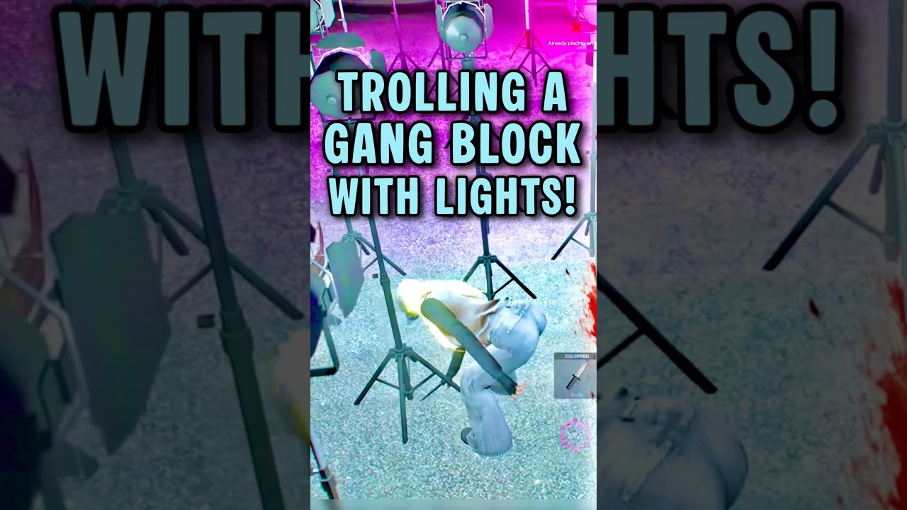 I put so many lights down!😂 #gta #gtarp #gta5 #gta5rp #fivem #fivemrp #fyp #fypシ #trolling