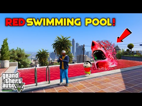 GTA V Red Swimming Pool In GTA5 TELUGU Shinchan Hqdefault 