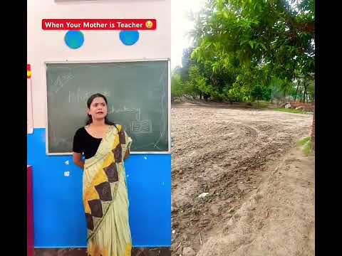 mother is teacher #funny #healthyindia #comedy