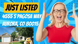 Great Home in Aurora CO for Under $400K! Come See 4555 S Pagosa Way Today | Before it is too Late