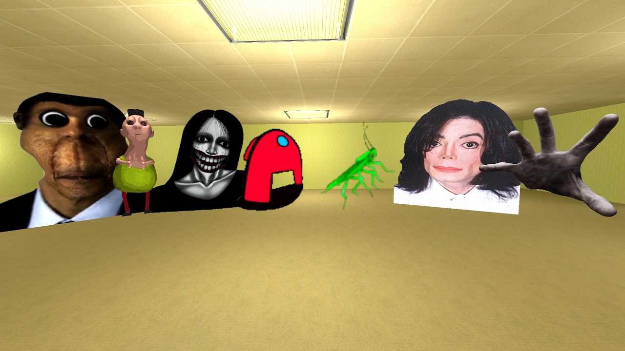 Kokros, Ichiki & Among Us Invaded the Backrooms… Then Michael Jackson Appeared 😱