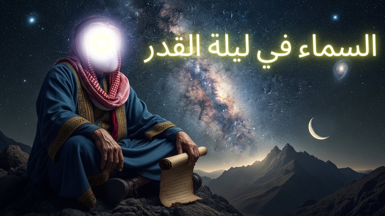 كيف تبدو السماء عند حلول ليلة القدر؟ رؤية إلهية تجعل الجميع عاجزين عن الكلام.