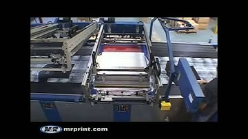 M&R PREDATOR LPC all over belt printing press from DCC