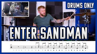 Enter Sandman - Drums Only + Notation