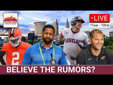 Shedeur Sanders trade rumors, final NBA Draft preview for the Cavaliers & Steven Kwan's situation