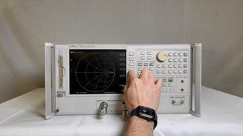 Agilent 8753 ES S Parameter Network Analyzer (A# 77468)