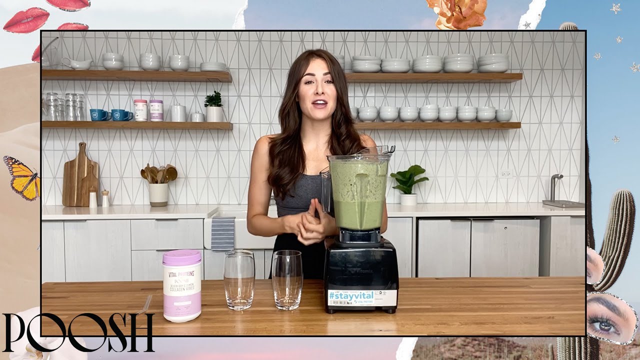 Post-Workout Smoothie Tutorial with Vital Proteins - Poosh Your Wellness Festival | Poosh