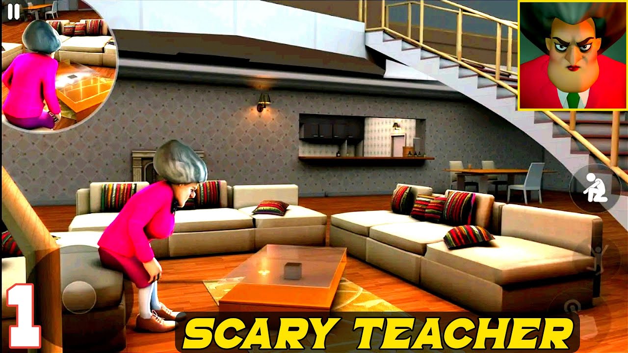 Scary Teacher 3d l Revenge of Teacher l best prank game l - YouTube