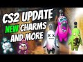 Reacting to the INSANE New Charms &amp; Stickers in CS2!