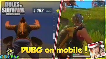 New Game: Rules of Survival (Battle Royale Game) | PUBG on mobile! | Rules of Survival Gameplay