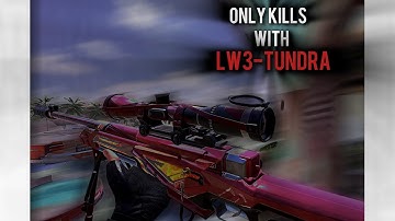 Only Kills with LW3-Tundra 🔥 | COD Mobile Sniper Montage