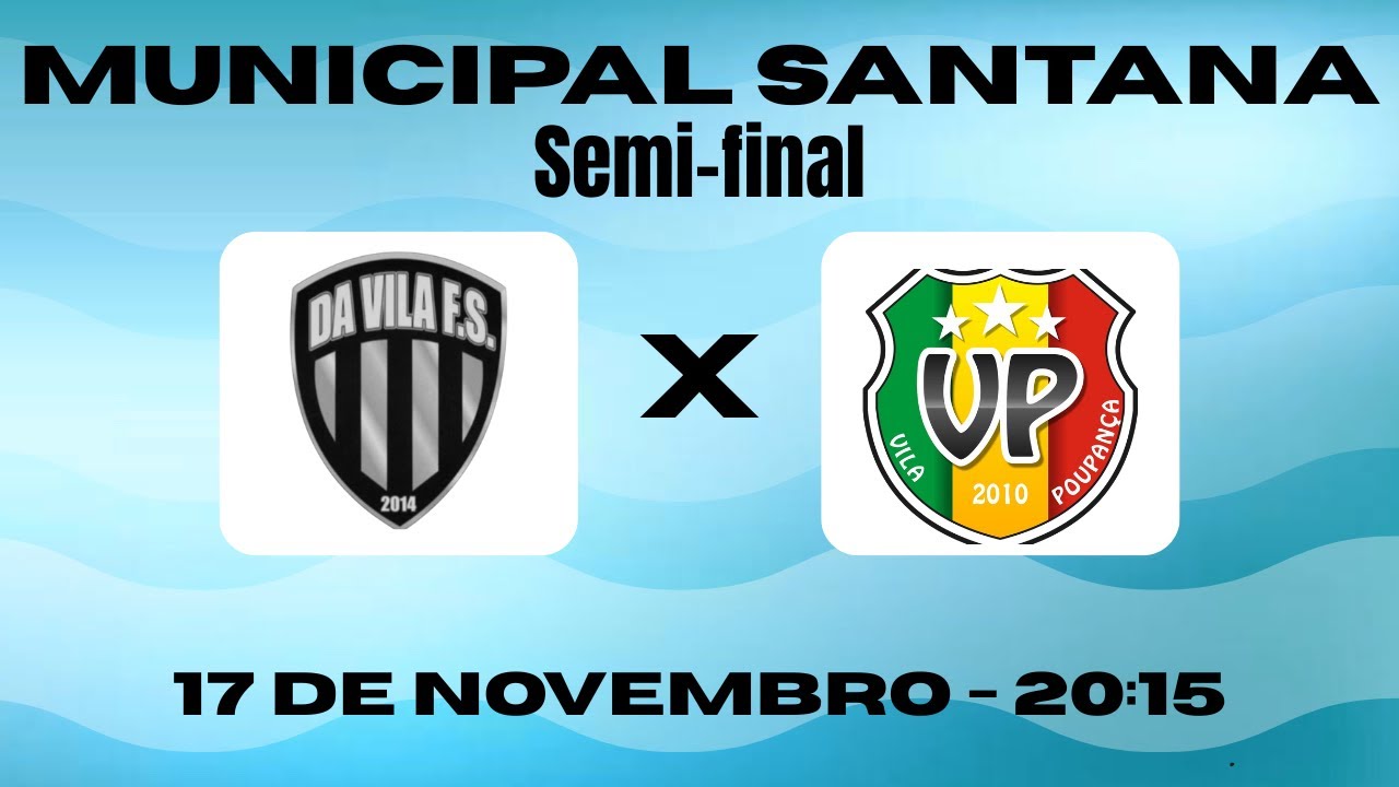 AO VIVO - DAVILA X MENINOS VILA POUPANÇA  - SEMIFINAL SANTANA DE PARNAIBA 2 DIVISÃO