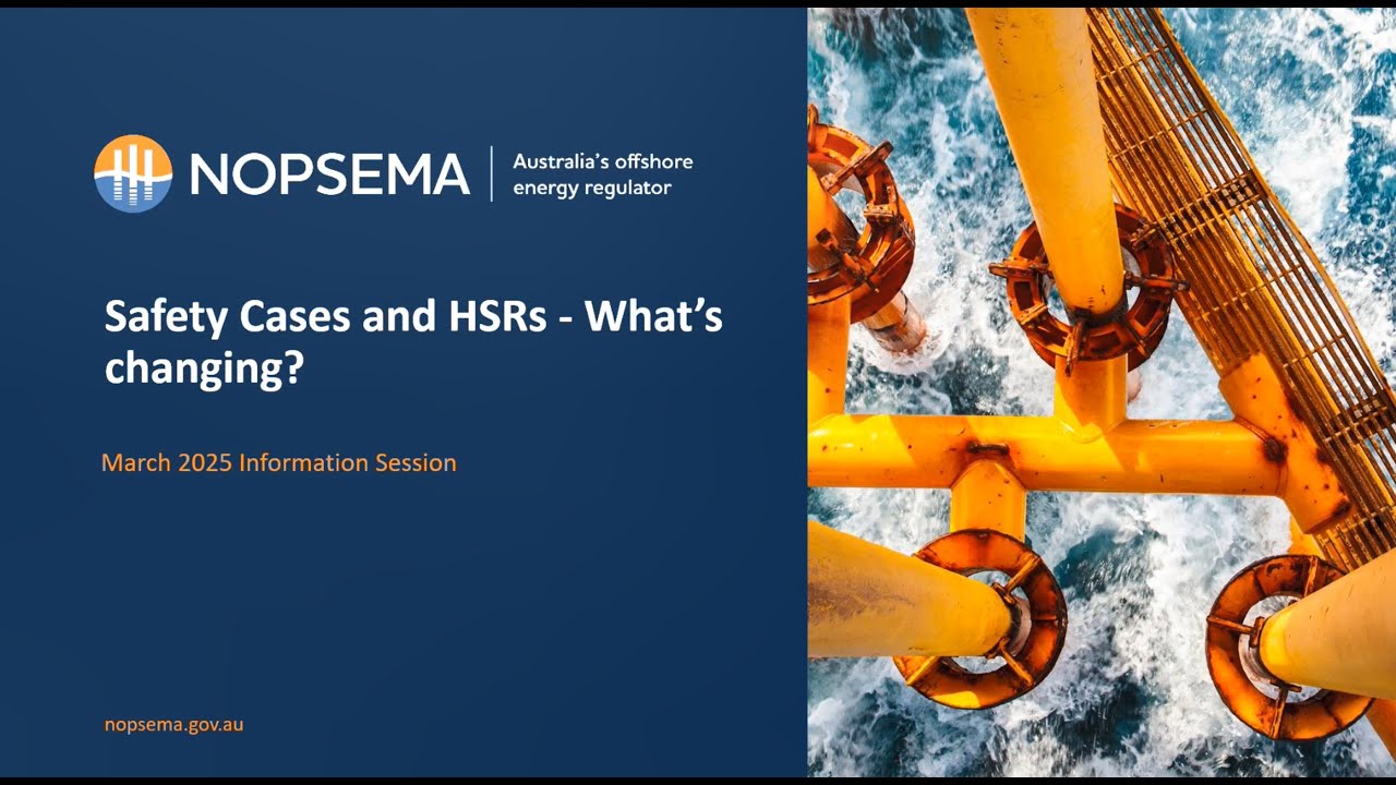 Nopsema Risk Ranking NOPSEMA Information Session - Safety cases and HSRs: What's changing ...