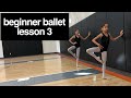 Beginner Ballet Lesson 3 (Barre)