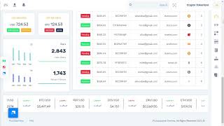 Crypto Tokenizer Responsive Dashboard Admin Template with Light RTL Theme