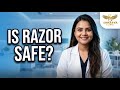 Is Razor Safe for Skin? | Razor Myth vs Fact | Best hair removal clinic in Pitampura | Hair removal