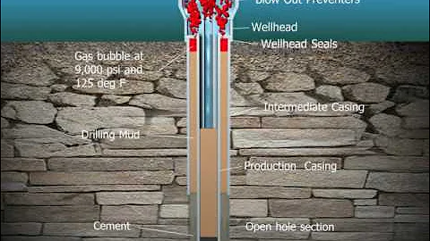 Visualization of Seal Failure at Deepwater Horizon Offshore Drilling Site