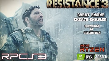 Resistance 3 , in-game | RPCS3 v0.0.26 |  Minor Glitches, |  PS3 Cheats Enabled  (Artemis)