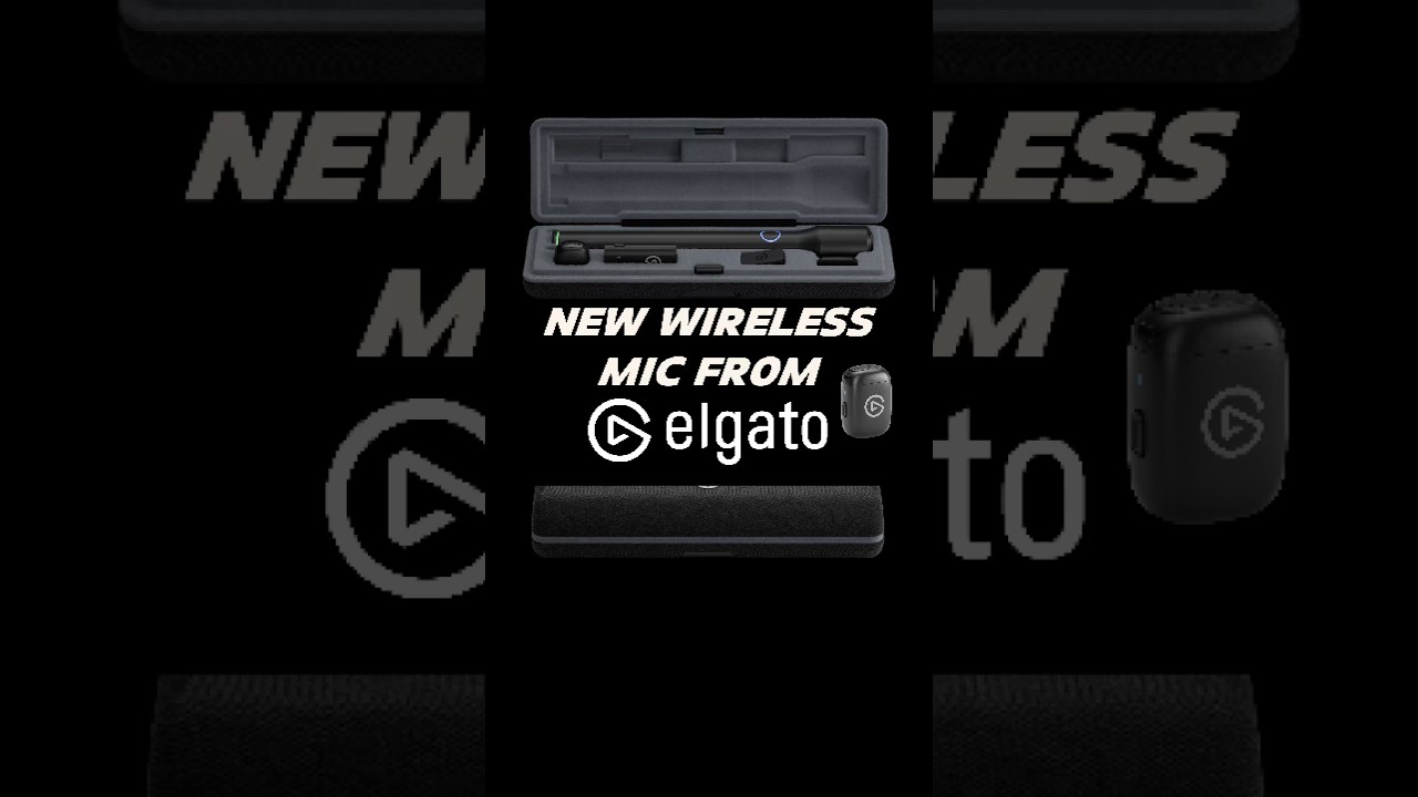 Cheds! Elgato released their FIRST Convertible wireless mic: The Wave Go.