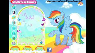 Rainbow Dash Super Style Dress Up Game screenshot 2