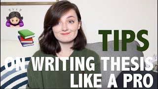 HOW TO WRITE MASTERS THESIS LIKE A PRO!