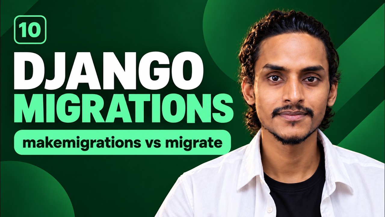 Understanding Django Migrate & Makemigrations Commands | Seekho Django ...