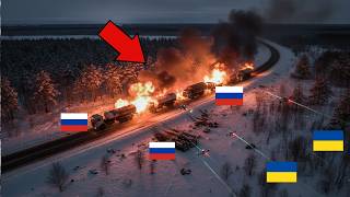 Download Lagu NIGHT CONVOY: Ukrainian Long-Range Drones Hit a Russian Supply Column 60 km Behind the Front MP3