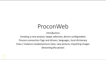 ProconWeb - Introduction