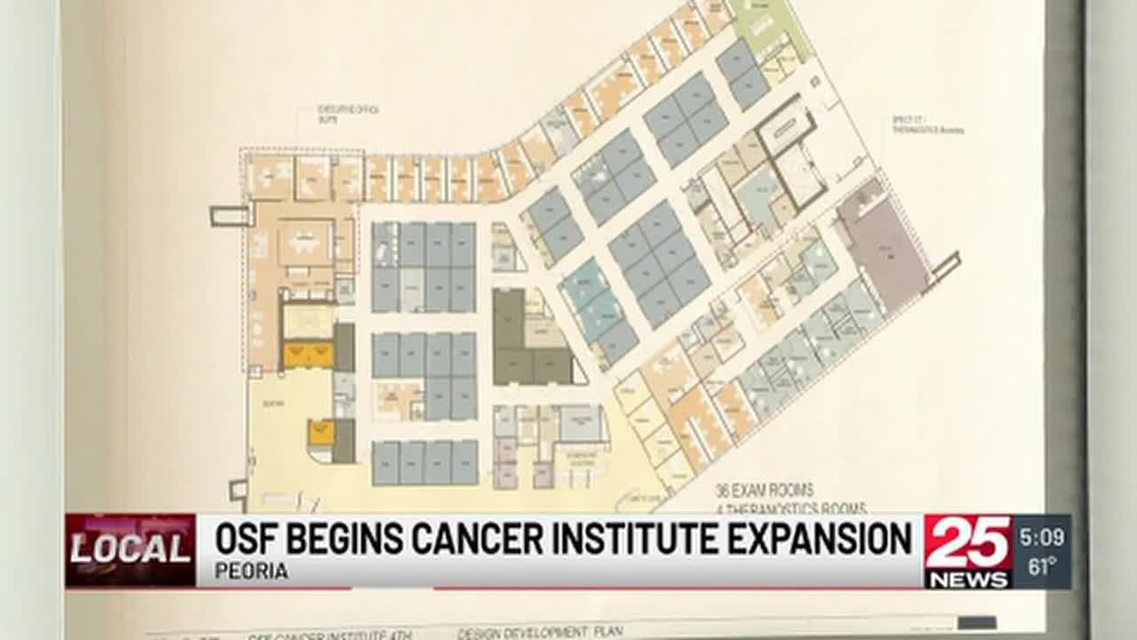 OSF announces expansion of Cancer Institute in Peoria