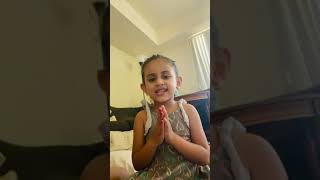 Gayatri Mantra- Om Bhur bhuva swaha #Shloka #toddler #learning #eco
