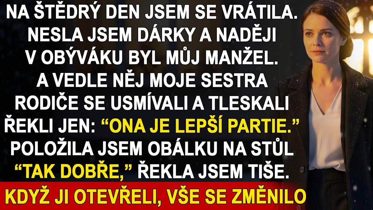 Moje sestra řekla, že miluje mého manžela – a rodiče jen tiše přikývli