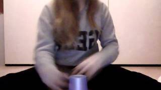 Amelia-May Singing The Cup Song!