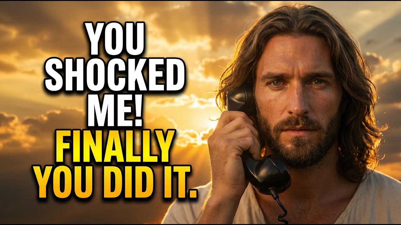 🔴GOD SAYS- YOU SHOCKED ME! FINALLY YOU DID IT | Gods message | Gods Support Today | God Helps