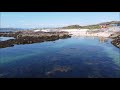 Coral strand carraroe  connemara galway ireland  drone footage  july 2021