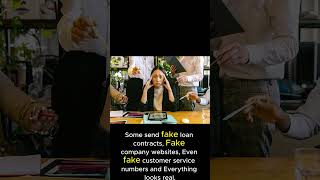 Loan Scam #financialscams #moneylaundering #banking