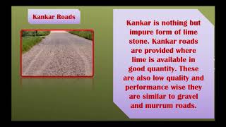 Classification of Roads and Their Details