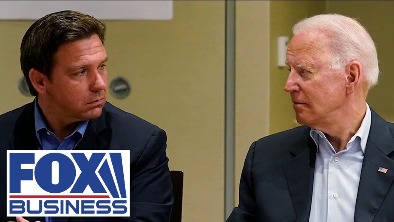 Biden meets political rival DeSantis in Florida during tour of Hurricane Ian destruction