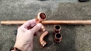 Wie eine Kupfer Wasserleitung reparieren/Press Werkzeug