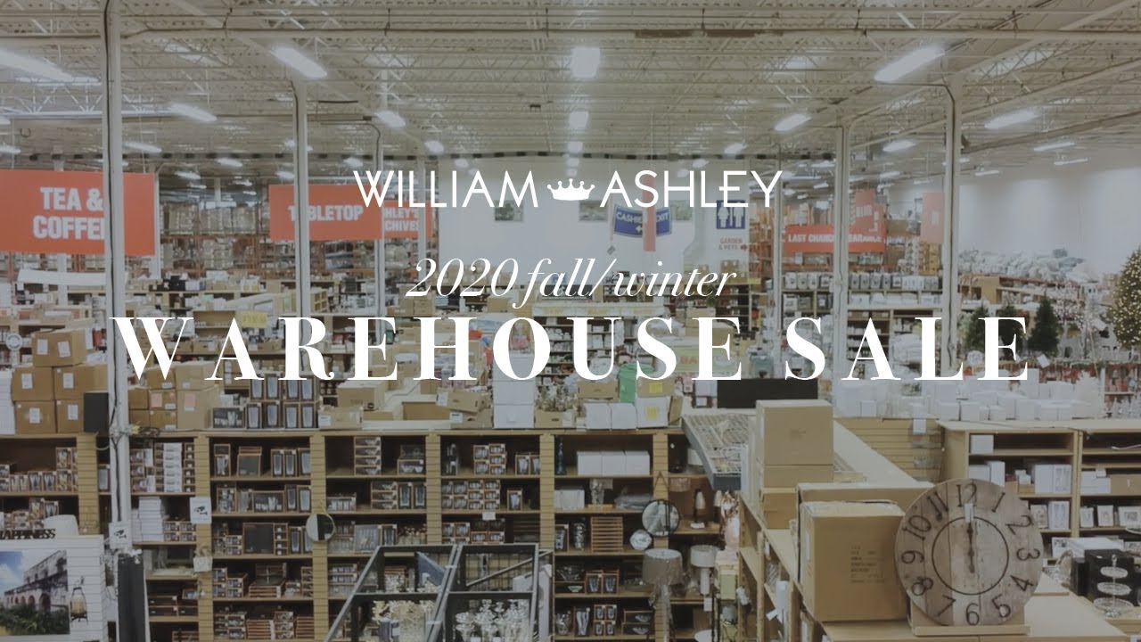William Ashley Fall Warehouse Sale 2020 YouTube