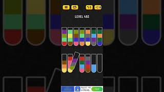 Water sort puzzle level 493
