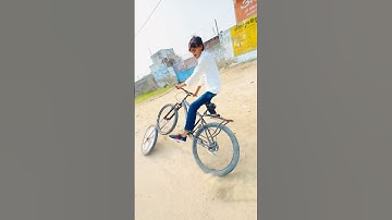 😱 Trending Bicycle Stunt 🤗❤️‍🩹 #music #phonkmusic #audio #edm #song #stunt #modificition #cycle