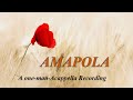 Amapola (cover)【A One-Man-Acappella Recording】/アマポーラ•山下達郎カバー
