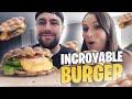 Je teste les Waffles Burgers avec Valouzz et c'est une dinguerie ! (il m'a mit 10/10) 😱