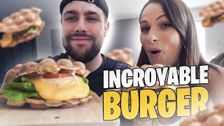 Je Teste Les Waffles Burgers Avec Valouzz Et Cest Une Dinguerie Il Ma Mit 1010