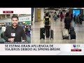 Pasajeros varados en Orlando: retrasos, cancelaciones y caos en Spring Break