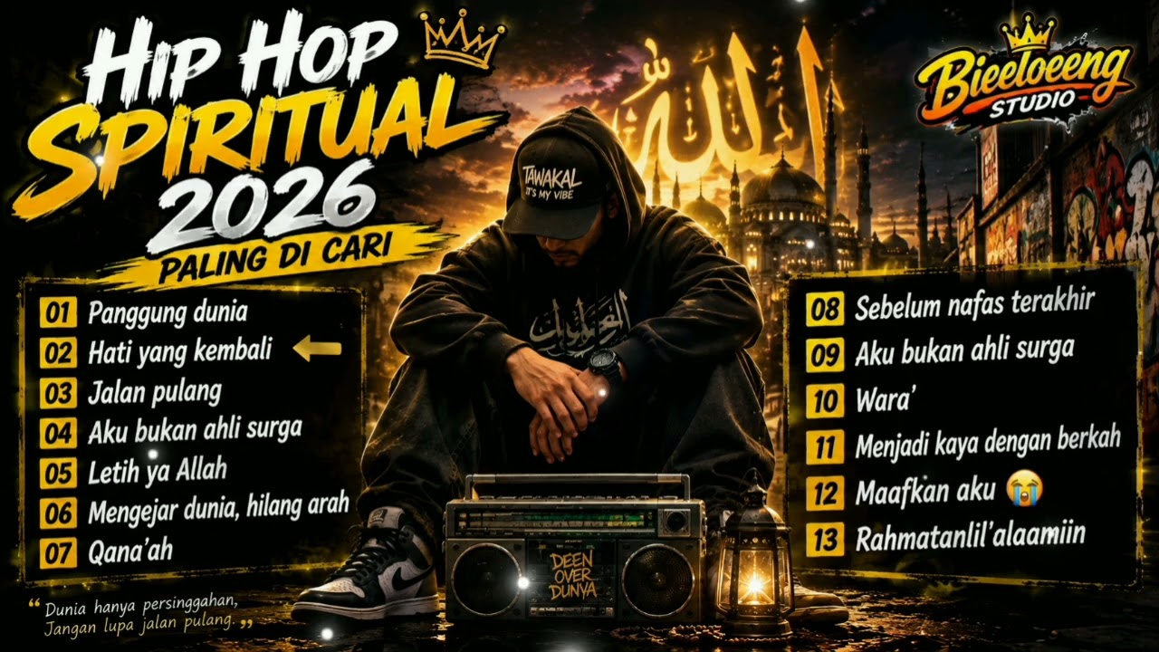 🎧HIP HOP SPIRITUAL 2026 — JANGAN LUPA JALAN PULANG | Lagu Religi Penguat Hati \u0026 Jiwa
