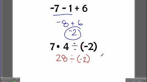 P.3 - Integer & Rational Number Operations Part 2
