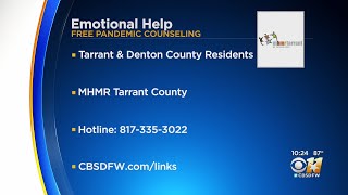 Free Crisis Counseling Available To Tarrant, Denton County Residents During Pandemic