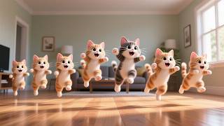Learning 123 Kitten Jumps 🐱🔢 Fun Counting Song for Kids | Learn Numbers 1 to 10
