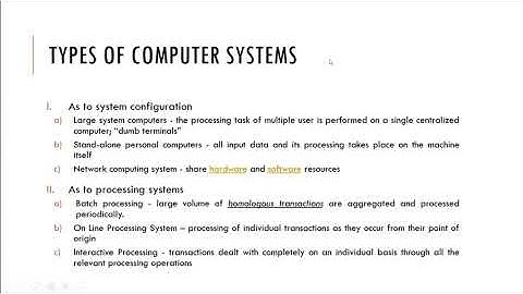Audit in a CIS Environment - Part 1